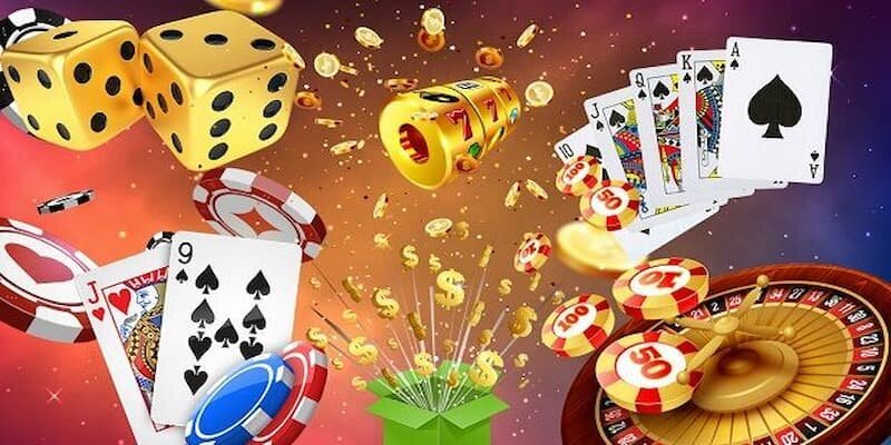 Sảnh casino hấp dẫn với đầy đủ các loại hình.