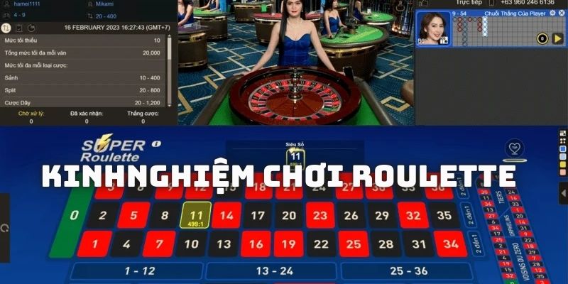 Mẹo giúp cho các ván cược Roulette thêm hiệu quả